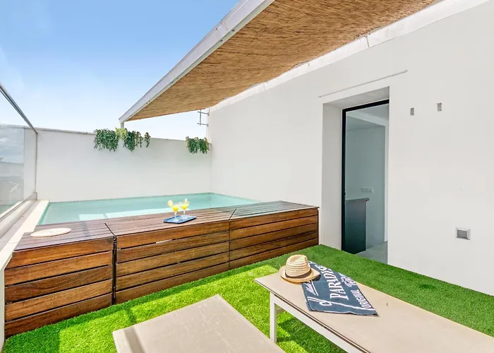 Villa Leonalba House Private Private Rooftop Private Pool Private Andalusian Courtyard Free Parking Bbq 8 Guests