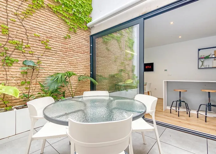 Willa Leonalba House Private Private Rooftop Private Pool Private Andalusian Courtyard Free Parking Bbq 8 Guests *